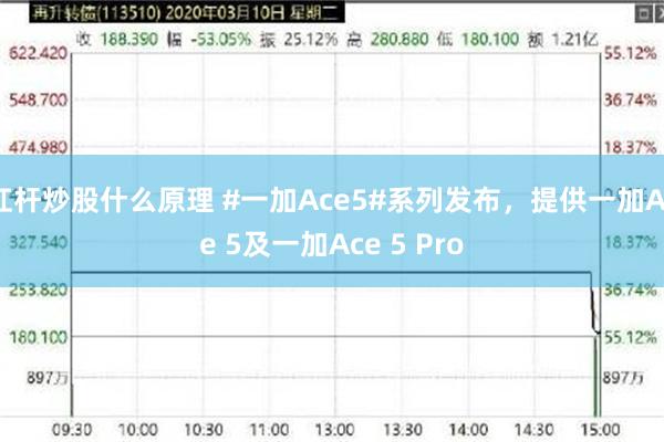 杠杆炒股什么原理 #一加Ace5#系列发布，提供一加Ace 5及一加Ace 5 Pro