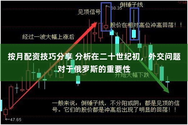 按月配资技巧分享 分析在二十世纪初，外交问题对于俄罗斯的重要性