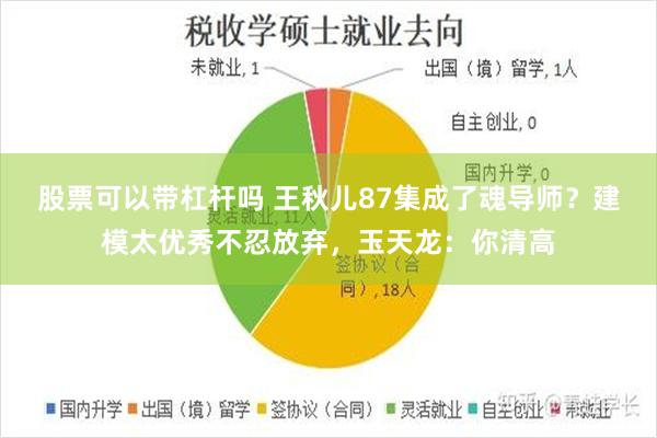 股票可以带杠杆吗 王秋儿87集成了魂导师？建模太优秀不忍放弃，玉天龙：你清高